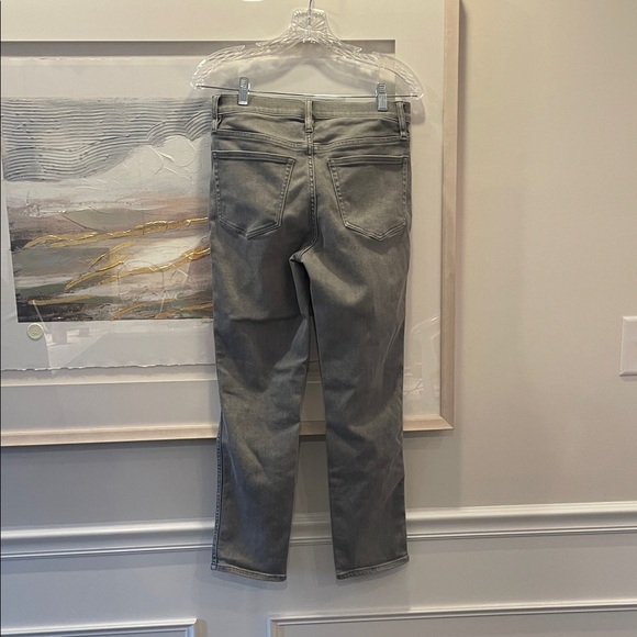 J. Crew Women's 28 Vintage Slim  Straight Gray - Picture 4 of 5